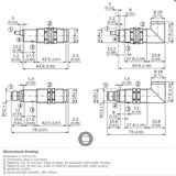 SICK VTF18-3P5640 Photoelectric proximity sensor PNP