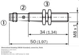 SICK IME08-1B5POZTOS Inductive proximity sensors PNP