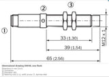 SICK IMF12-04NNPVC0S Cylindrical thread design NPN