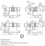 SICK VTF18-4N5240 Photoelectric proximity sensor NPN