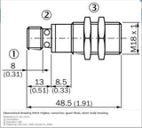 SICK IM18-12BPS-ZCK Inductive proximity sensors PNP