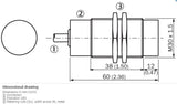 SICK IM30-20NNS-ZW1 Cylindrical thread design NPN