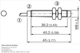 SICK IM08-04NPS-ZW1 Cylindrical thread design PNP