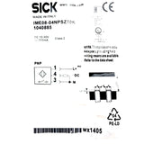 SICK IME08-04NPSZTOK
