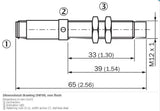 SICK IMF12-08NPPVC0S Cylindrical thread design PNP