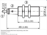 SICK IME18-08BPOZW3K Inductive proximity sensors PNP
