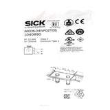SICK IME08-04NPOZTOS Inductive proximity sensors PNP