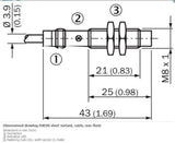SICK IME08-04NPSZW5K Inductive proximity sensors PNP