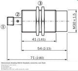 SICK IME30-15NPOZC0S Inductive proximity sensors PNP