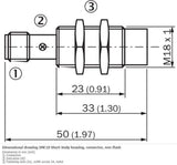 SICK IME18-08NNSZC0K Inductive Proximity Sensors NPN