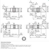 SICK VTF18-3F1940 Photoelectric proximity sensor PNP
