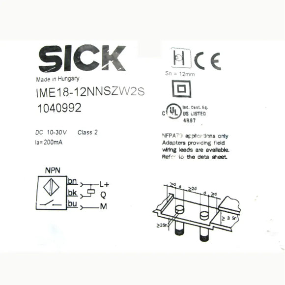 SICK IME18-12NNSZW2S