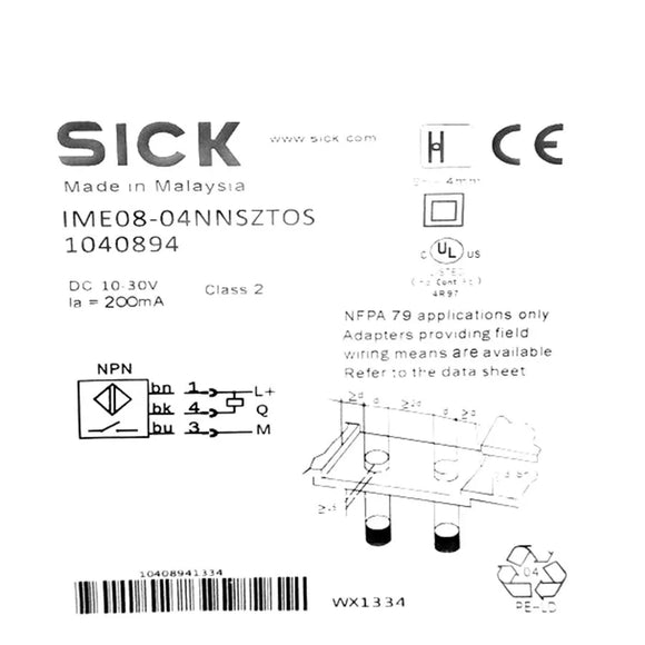 SICK IME08-04NNSZTOS