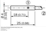 SICK IH04-0B8NS-VW1 Cylindrical Smooth Housing NPN