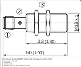 SICK IME18-08BNOZCOK Inductive proximity sensors NPN