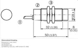 SICK IM18-08NNS-ZWD Cylindrical thread design NPN
